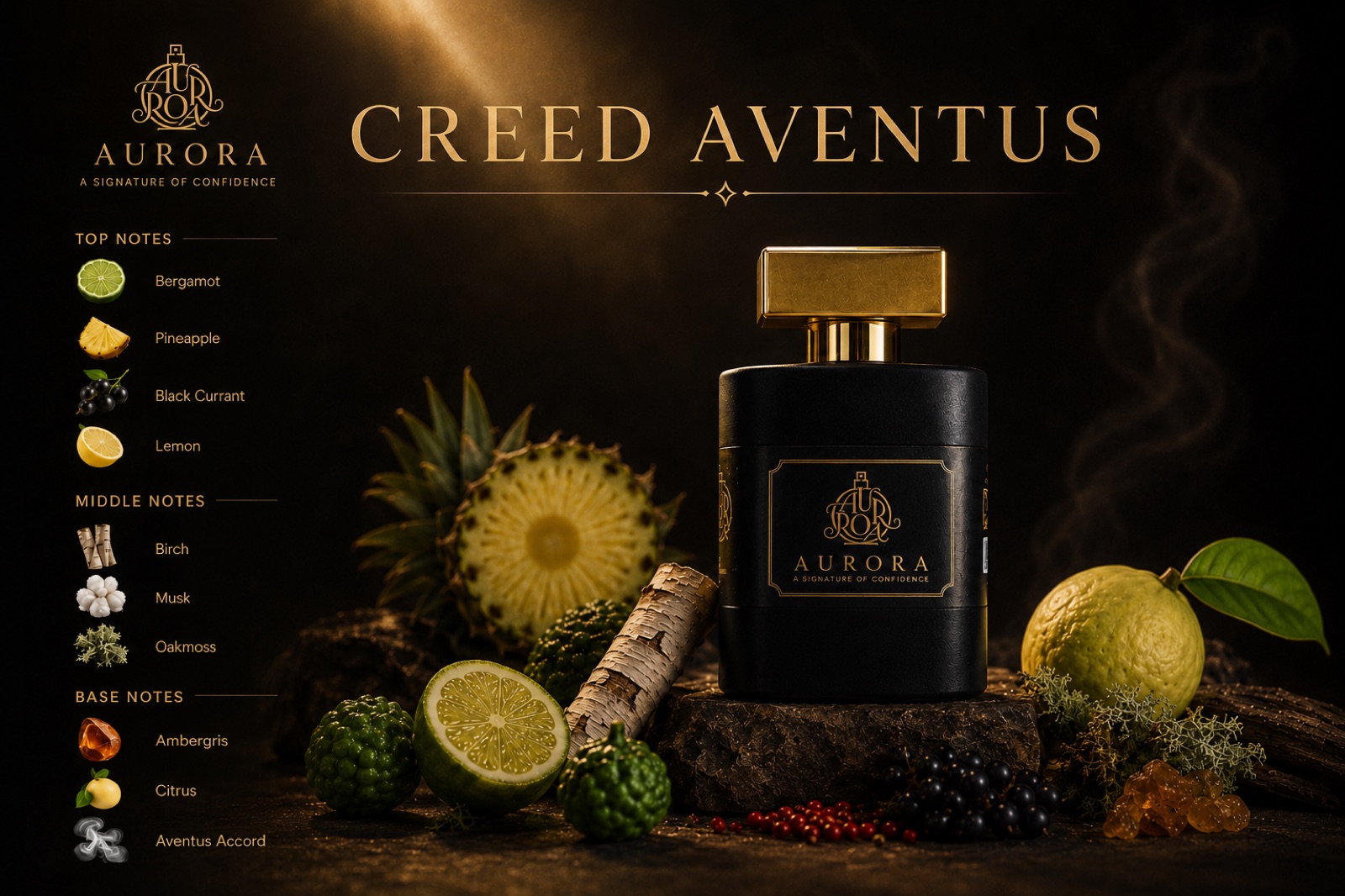 Aurora Creed Aventus perfume